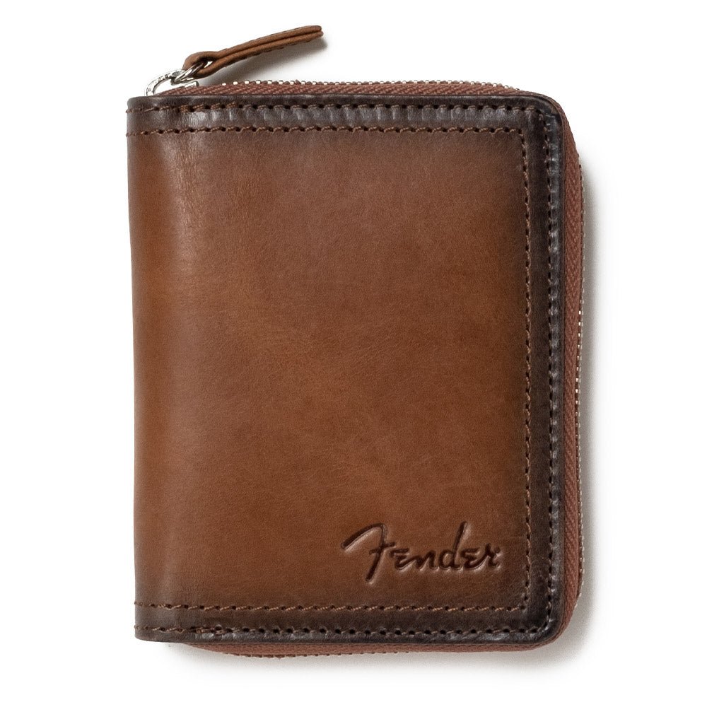 【予約商品】 FENDER フェンダー (設立 80周年 ) - 深札入れ / Brown / 財布 - PGS